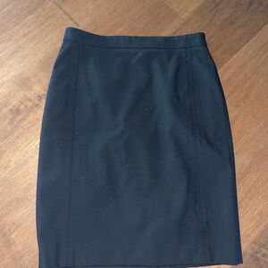 Ann Taylor Classic Black Pencil Skirt